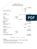 Balance General 2021 para Parcial