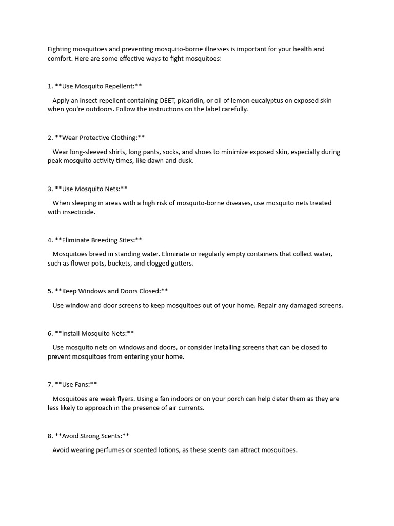 Mosquitoes Are Deadlyshould We Kill Them All A Comprehensive Guide To Mosquito Control - kfoyz6e