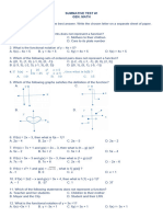 Summative Test 1 Gen Math