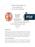 Informe Matematica