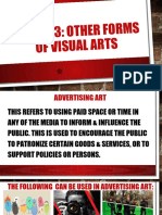 Cpar Lesson 3.1 Other Forms of Visual Arts