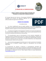 19 Resultados Convocatoria Madres Jefas-2021