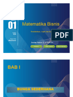 Matematika Bisnis (TM1)