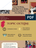 National Minorities and Indigenous People