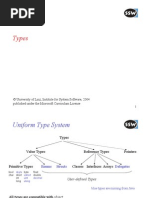 Types: © University of Linz, Institute For System Software, 2004 Published Under The Microsoft Curriculum License