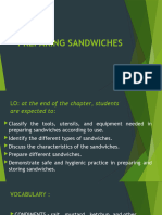 Preparing Sandwiches 1