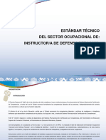 Estandar Tecnico de Instructor de Defensa Personal