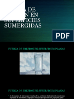 Clase Fuerza de Presion en Superficies Sumergidos