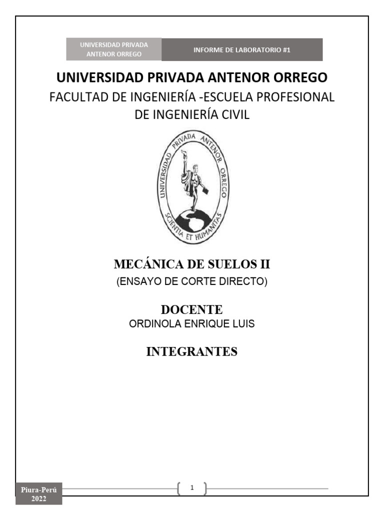 Universidad Privada Antenor Orreg3 | PDF | Líquidos | Ingeniería mecánica