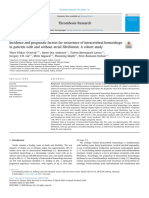 Incidence Recurrent ICH