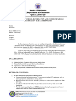 Updated ICT Designation Template PDF