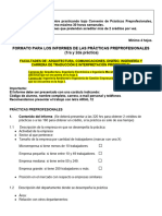 Informe de Prácticas - Facultad Arq, Com, Dis, Ing, CarreraTraducción