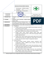 Sop Pengisian Rekam Medis Manual