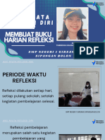 Aksi Nyata PMM - Membuat Buku Harian Refleksi