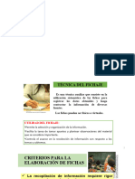 Fichaje - Esquema Numérico