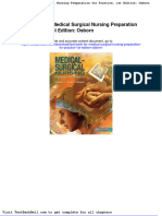 Test Bank For Medical Surgical Nursing Preparation For Practice 1st Edition Osborn