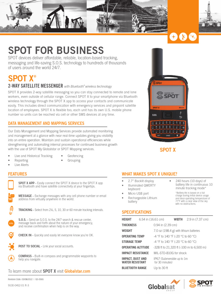 Brochure Spot-X | PDF | Telephone | Bluetooth