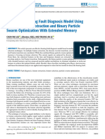 2020-IEEE-Intelligence Bearing Fault Diagnosis Model Using Multiple Feature Extraction and Binary Particle Swarm Optimization With Extended Memory