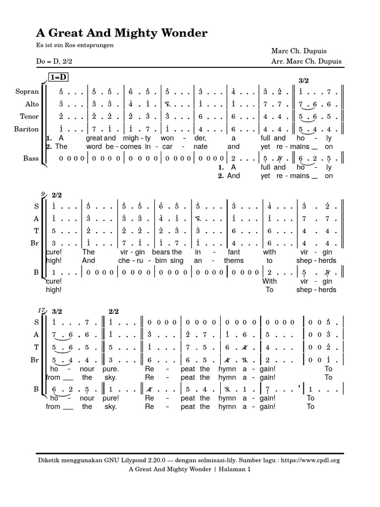 A Great and Mighty Wonder Not Angka PDF