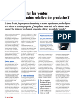 ¿Cómo Aumentar Las Ventas Con La Comparación Relativa de Productos? - Cesar Perez Carballada