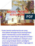 Model Praktek Bidan