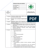 Sop Pertemuan Penilaian Kinerja Puskesmas Kalimaro