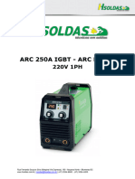 Arc 250a Arc Force 220v 1ph