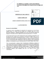 CCE Sentencia 045-13-SEP-EC Aclaración y Ampliación