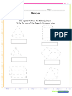 Learn To Trace - Shapes 002