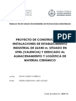 Carpio - Proyecto de Construcción y Distribución en Planta de Establecimiento Industrial de 1040