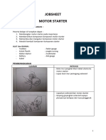 Jobsheet Pemeriksaan Starter