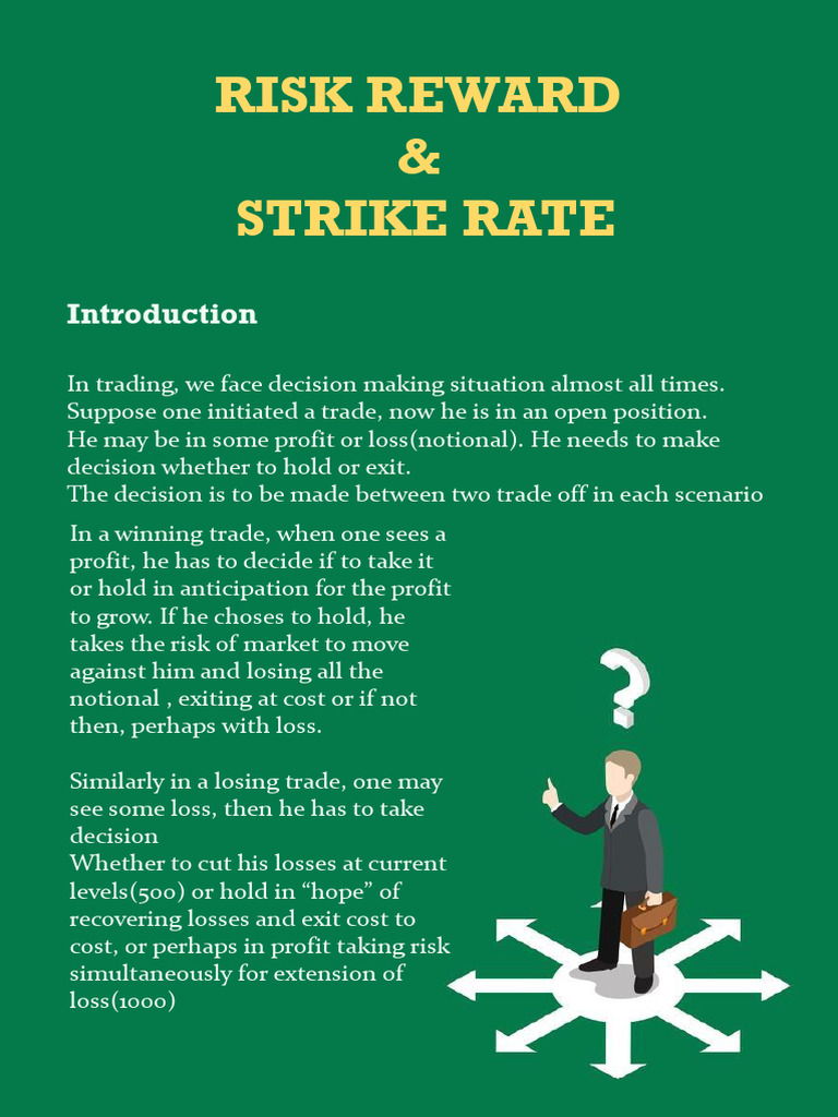 Risk Reward Techniq Pdf Option Finance Risk