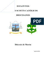 Estatutos de Los Scouts Catolicos Diocesanos Diocesis de Moron