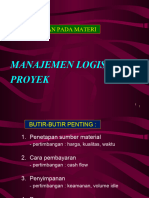 Materi 4 Manajemen Logistik Proyek