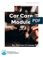 Car Care Module (ALL IN ONE)