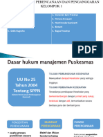 Tugas Kelompok 1 Perencanaan Dan Penganggarandi Puskesmas