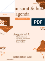 Penanganan Surat & Buku Agenda Kel 7