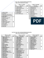 Daftar Eskul Pramuka