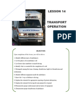Transport Operation 