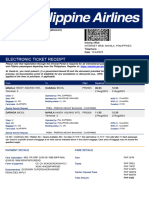 Electronic Ticket Receipt 21aug For Gerson Kim Penetrante