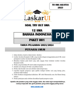 Try Out 12 Ips Bahasa Indonesia