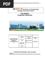 Computer Networks Lab Manual Latest