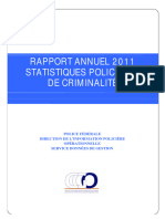 Rapport Annuel Statistiques Policieres de Criminalite 2011