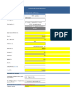 Solicitud de Información para Creación Proveedor HVM