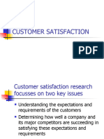 Customer Satisfaction