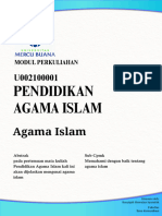 modul agama islam