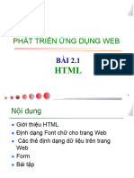 Bai2.1 HTML