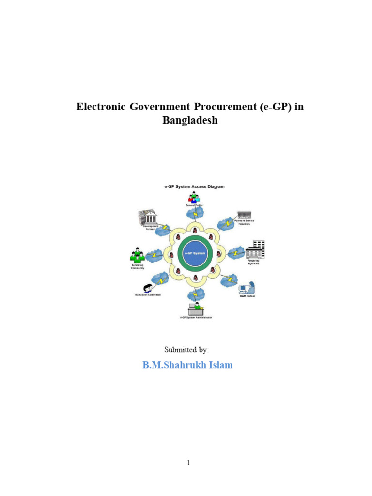 E-GP Implementation in Bangladesh's LGED | PDF