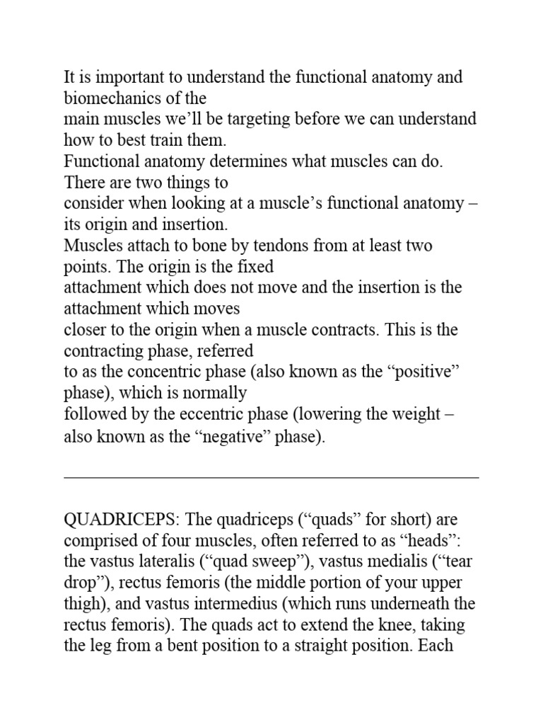 Functional Anatomy Biology Diagrams