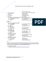 Form Aktivasi Data Layanan Rujukan Arv RSP